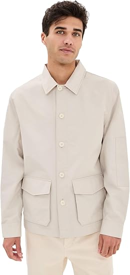 Men's Tech Cotton Utility Jacket